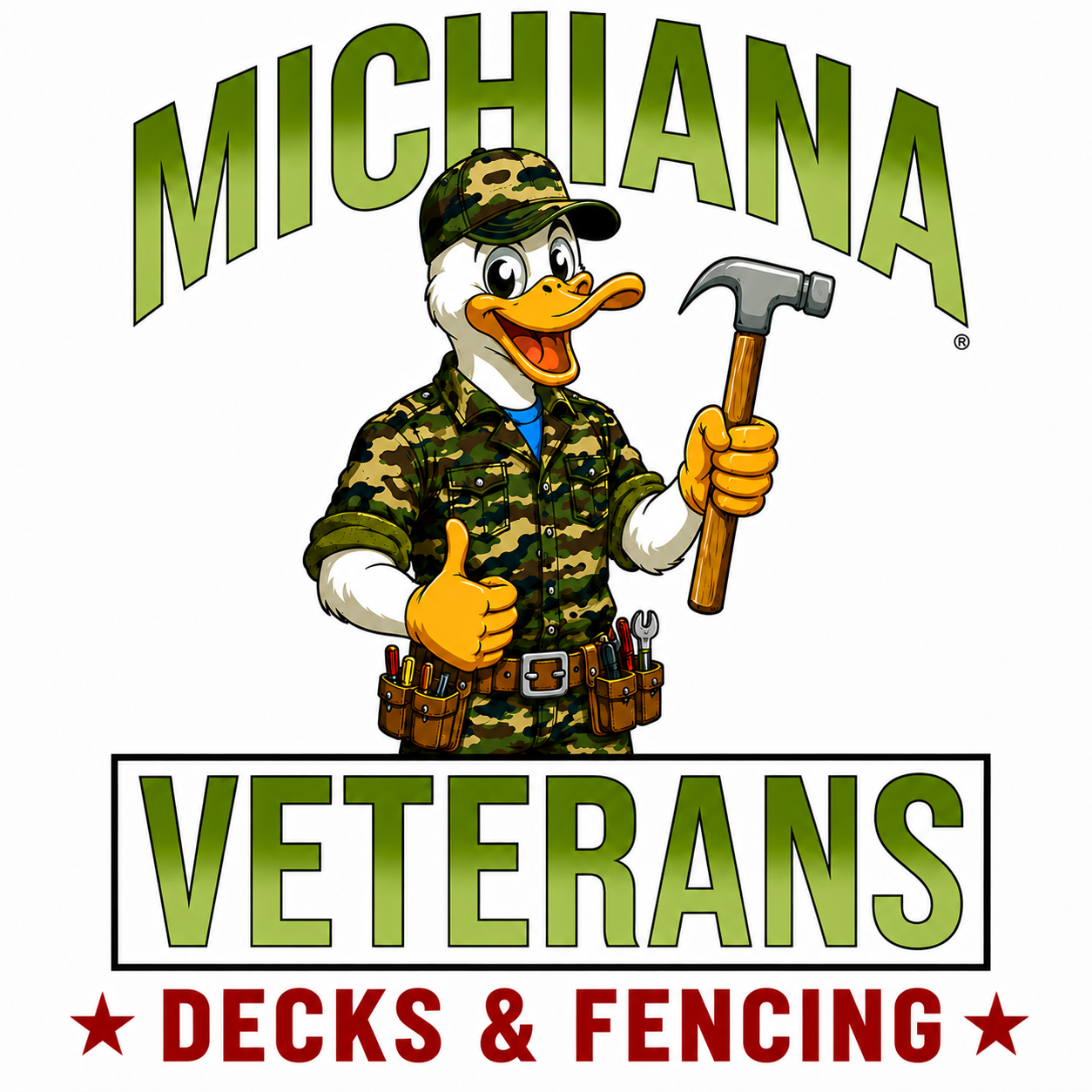 Michiana Veterans Decks & Fencing logo
